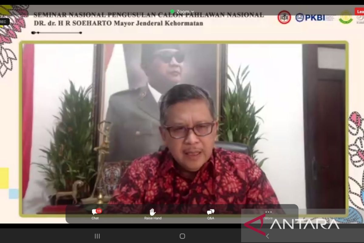 PDI Perjuangan dukung dokter pribadi Bung Karno jadi pahlawan nasional