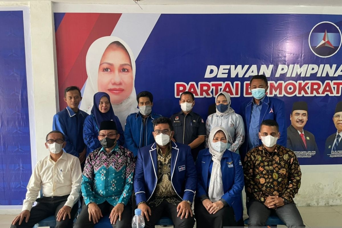 KPU Kampar sambangi Partai Demokrat dan PKB