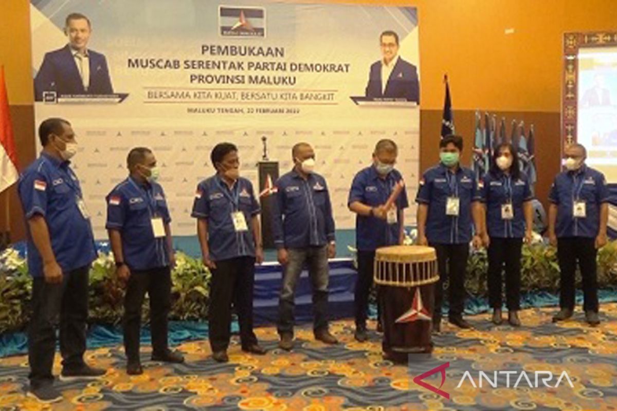 AHY ajak kader Demokrat di Maluku menangkan pemilu 2024