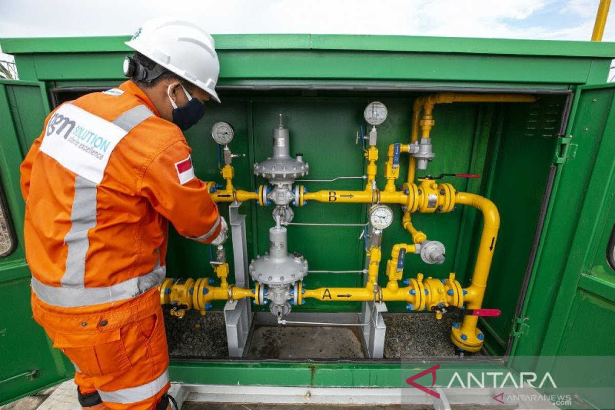 Jaringan gas rumah tangga di Aceh capai 24.298 sambungan