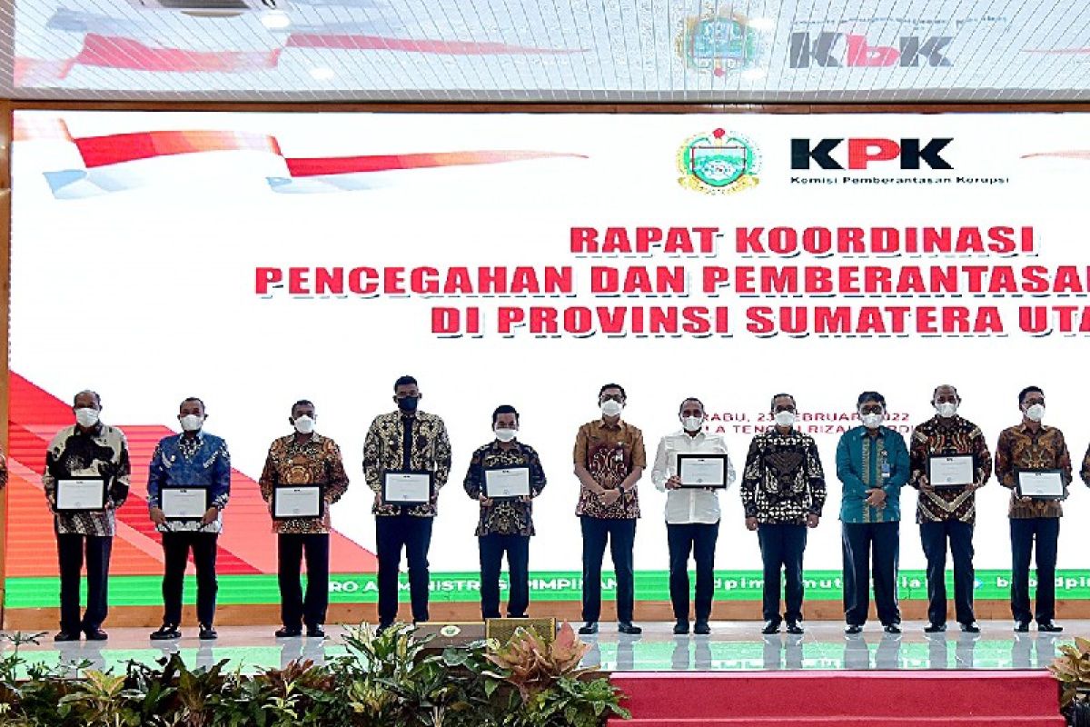 Pemkot Medan terima penghargaan KPK atas penyelamatan aset