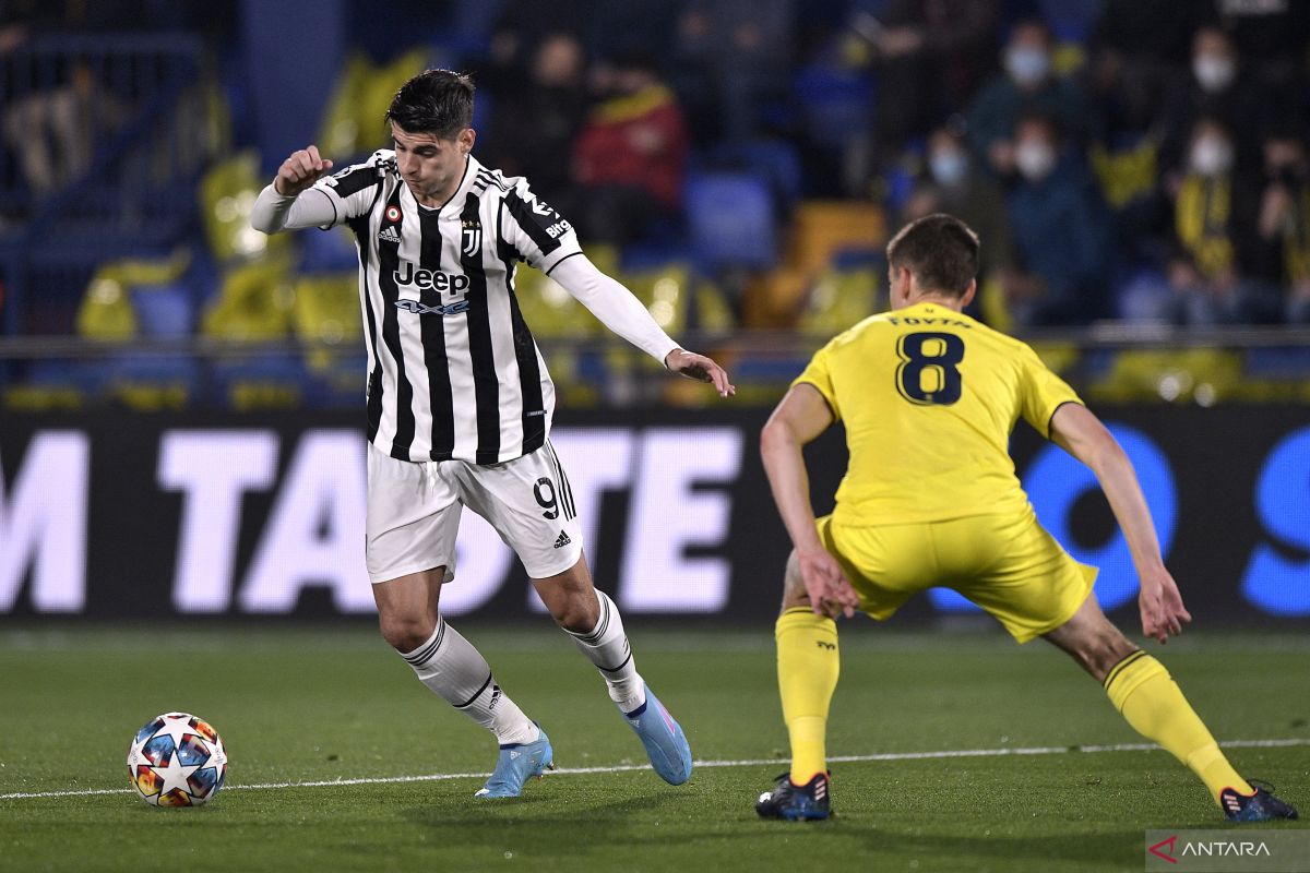 Juventus bermain imbang lawan Villarreal 1-1