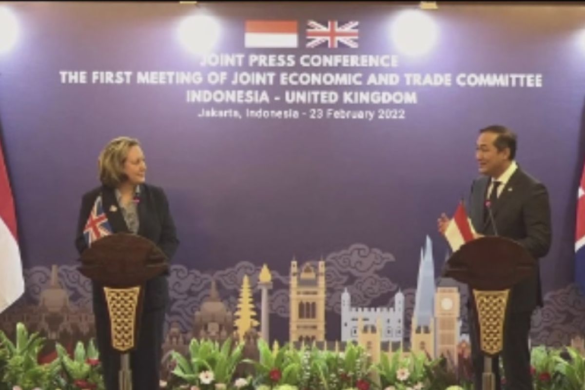 Indonesia-Inggris perkuat perdagangan dan investasi