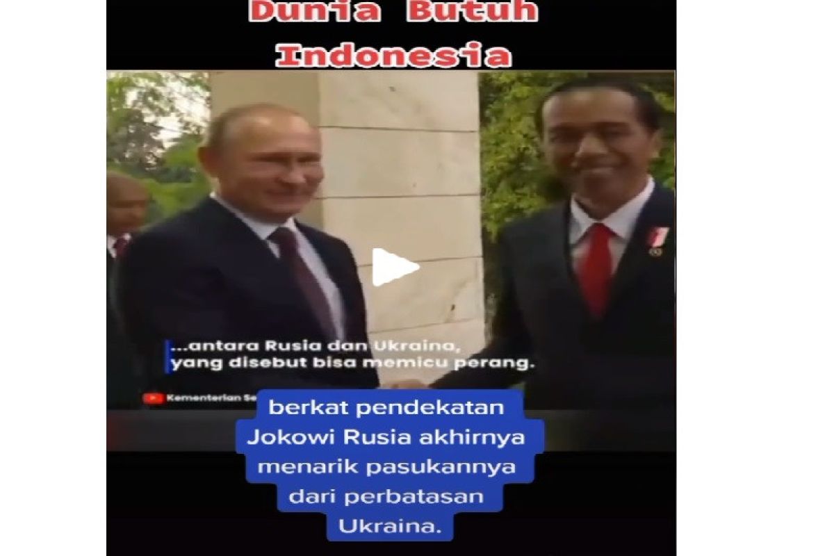 Gelora: Indonesia harus pertahankan netralitas konflik Rusia-Ukraina