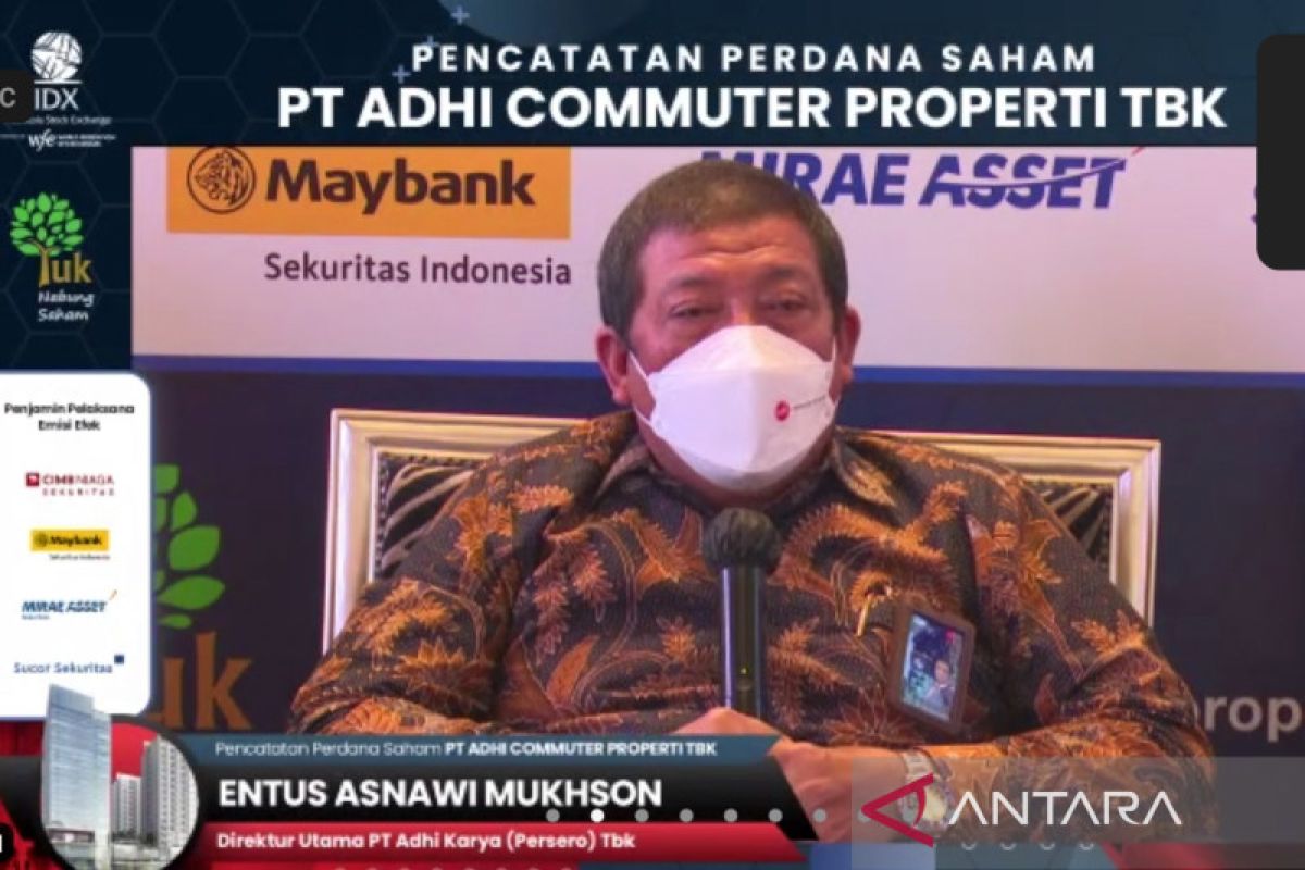 ADCP berkontribusi 10 persen bagi kinerja Adhi Karya