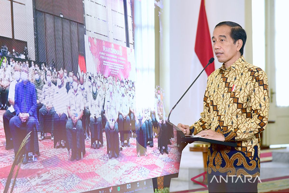 Presiden Jokowi minta BNPB punya budaya kerja siaga dan antisipatif