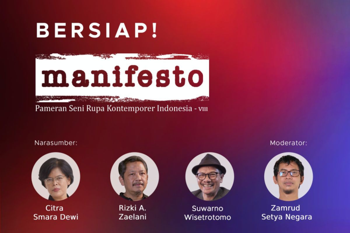 Galeri Nasional kembali gelar Pameran MANIFESTO