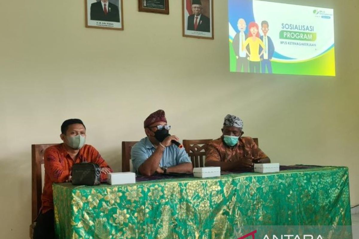 BPJAMSOSTEK Denpasar-Bali sosialisasikan jamsostek ke petani