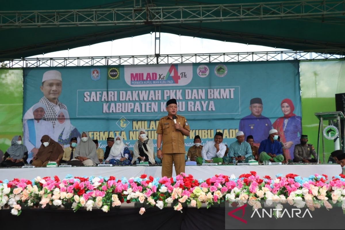 Kubu Raya berdayakan Majelis Taklim - Pesantren dalam peningkatan ekonomi daerah