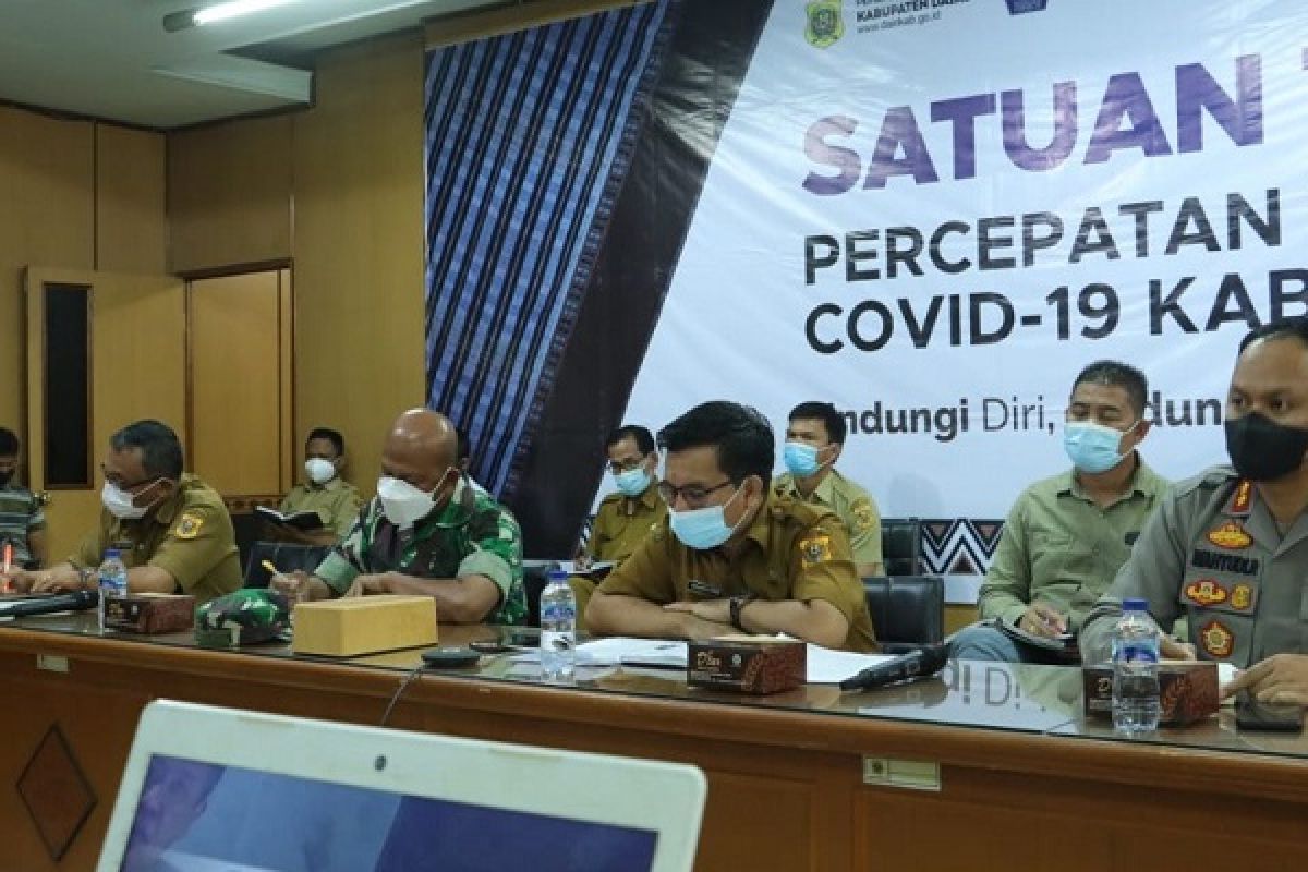 Pemkab Dairi evaluasi  perkembangan COVID-19