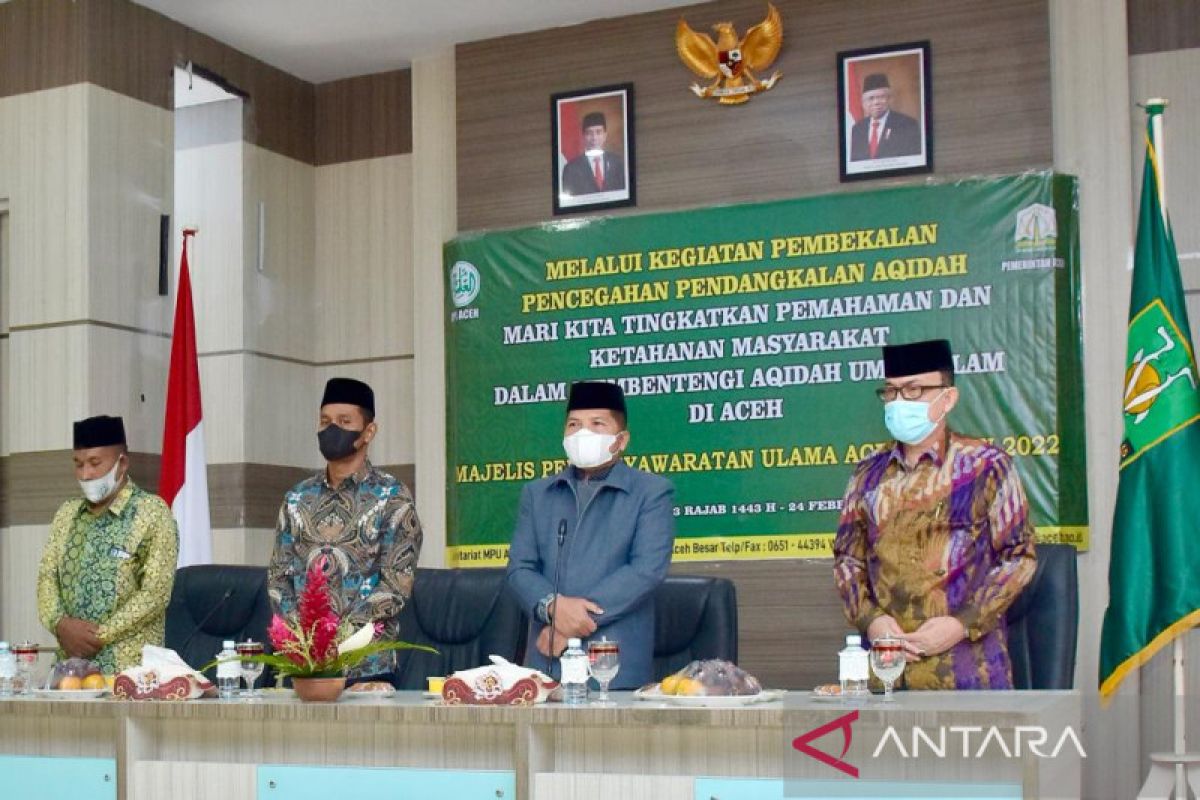 MPU ajak warga Aceh cegah pendangkalan aqidah di era globalisasi