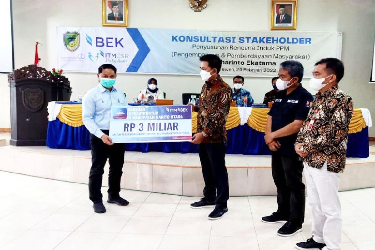 Pemkab Barut terima CSR Rp3 miliar untuk tangani Jalan Km 34-Simpang Benangin