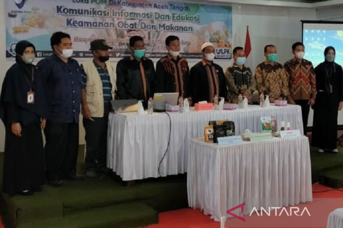 Disperdag Gayo Lues gandeng BPOM edukasi warga soal obat dan makanan