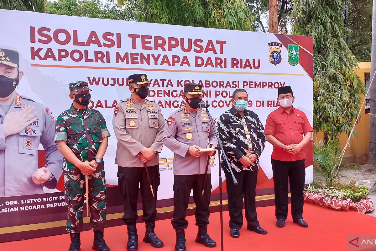 Kapolri minta pasien bergejala COVID-19 segera ke Isoter Asrama Haji