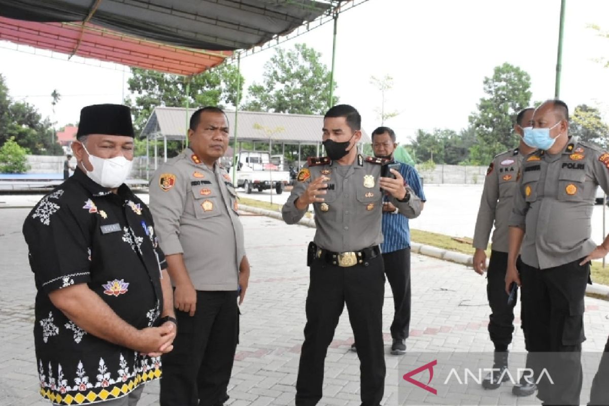 Kampar targetkan 5000 orang divaksin saat kunjungan Kapolri