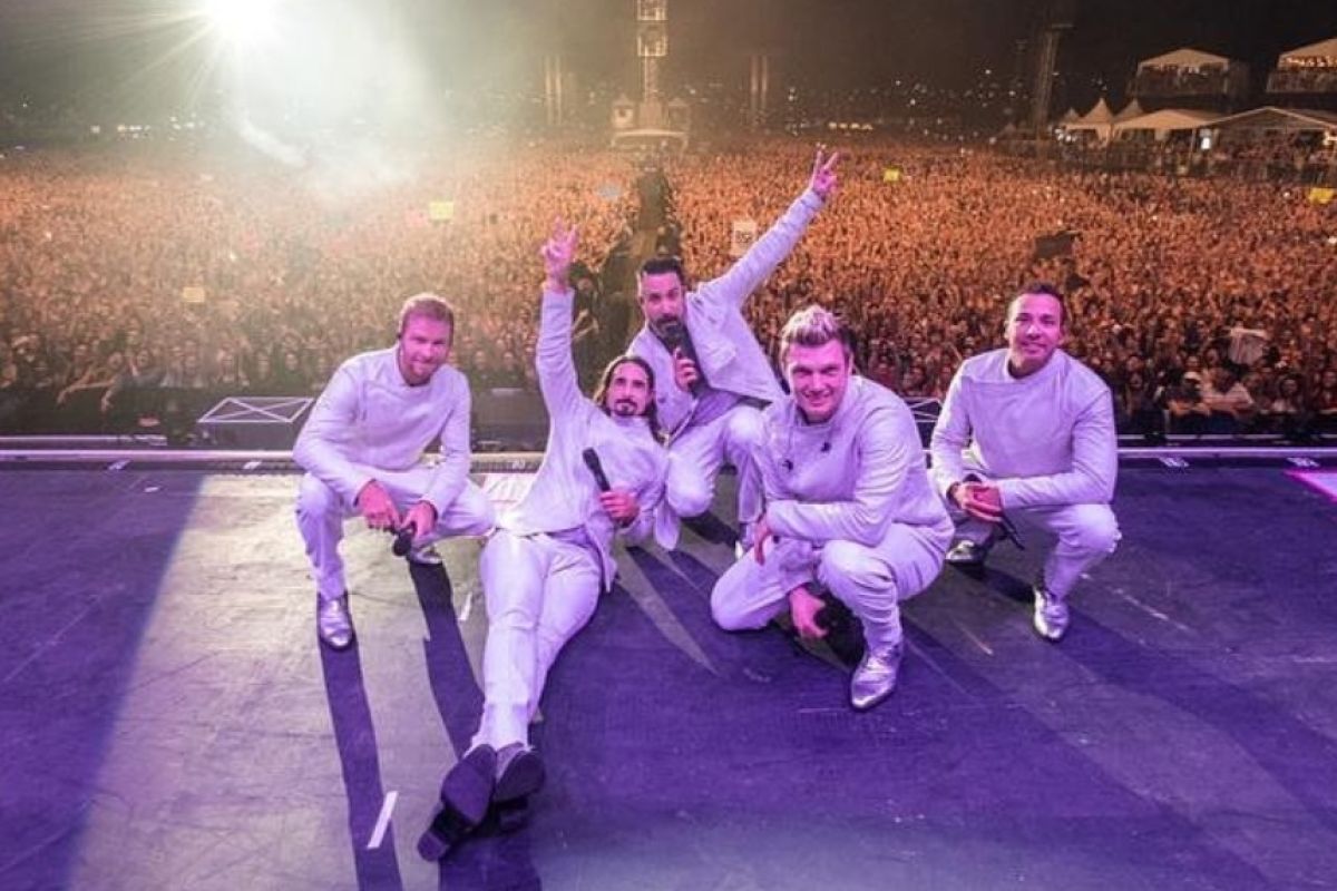Backstreet Boys gelar konser di Las Vegas, DNA World Tour dimulai lagi