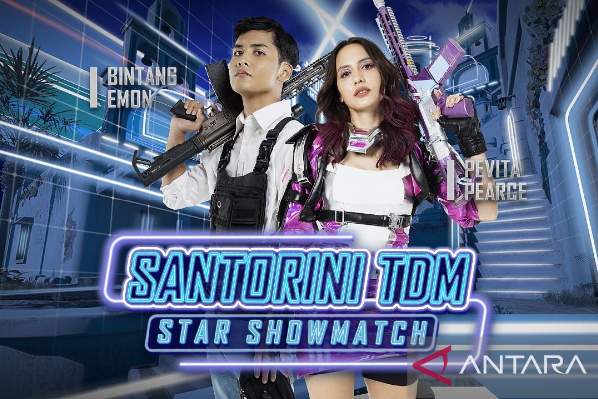 Pevita & Bintang Emon bertarung di PUBG Mobile Santorini TDM Showmatch