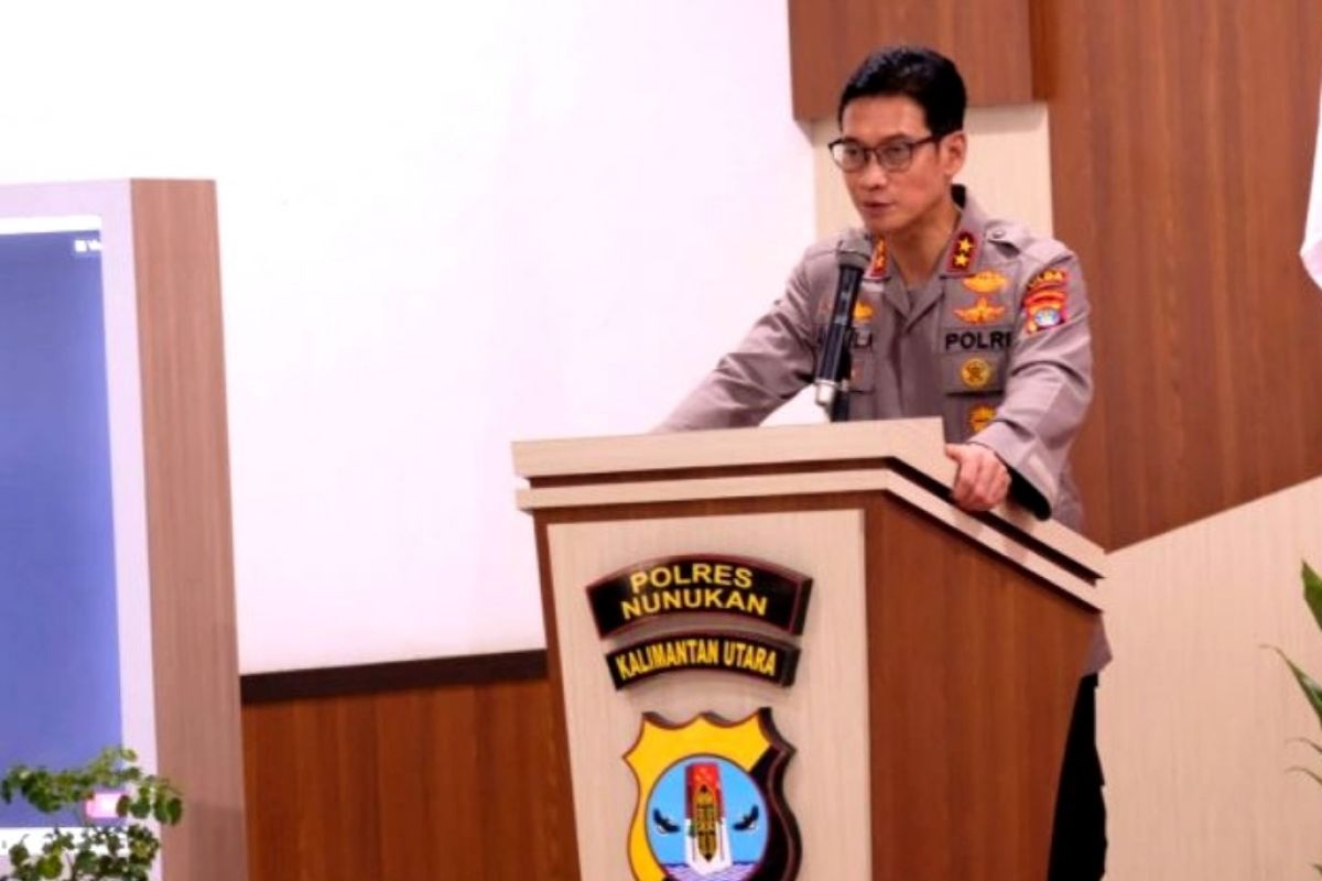 Motivasi dan apresiasi Kapolda Kaltara terhadap kinerja anggota saat di Polres Nunukan