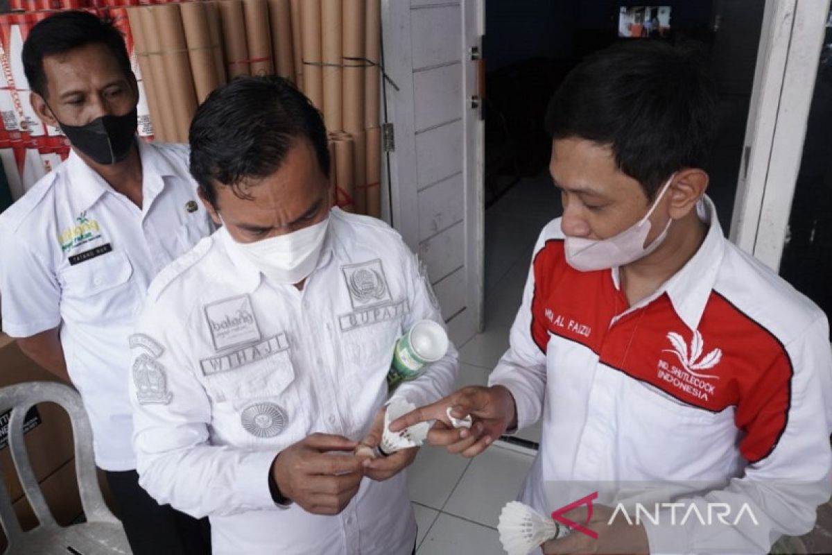 Pemkab Batang siap fasilitasi pengembangan produk shuttlecock