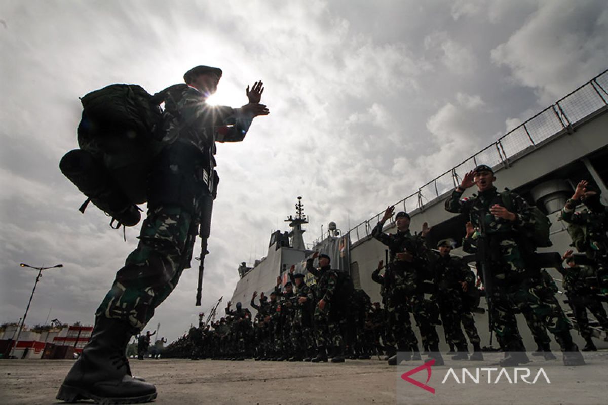 Pemberangkatan raider Aceh ke Papua