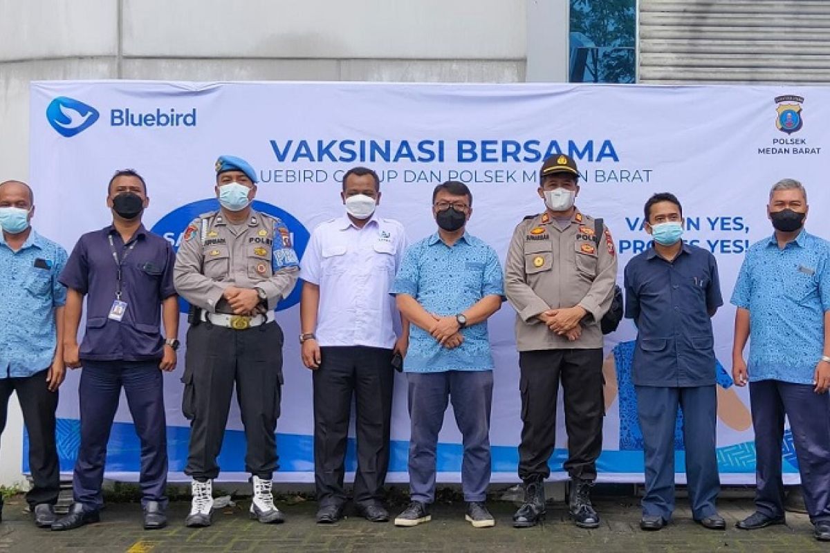 Bluebird lanjutkan program vaksinasi booster untuk wilayah operasional Sumatera