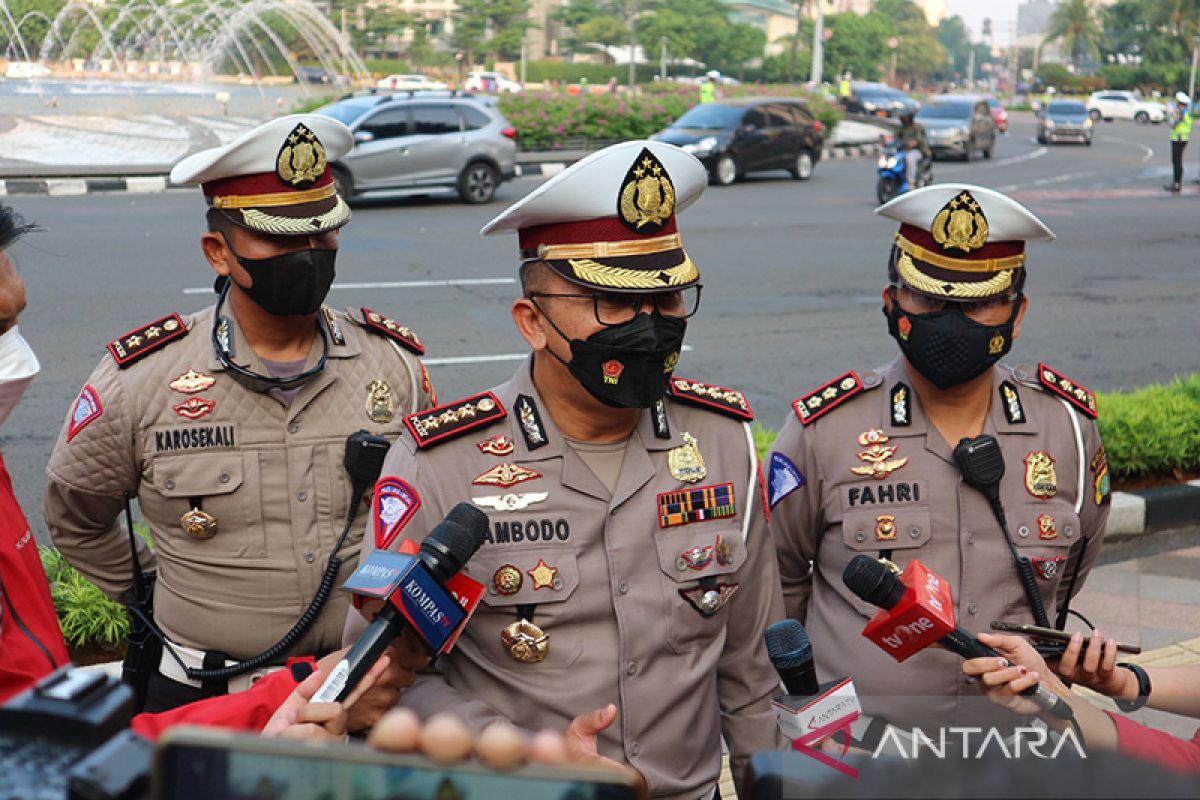 Belum ada pengalihan lalu lintas terkait aksi PA 212 di Kedubes India