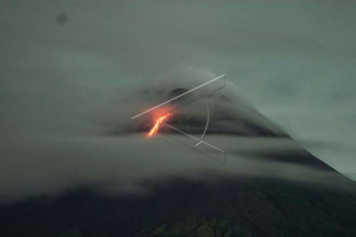 Volume kubah lava di tengah kawah Merapi capai 3,2 juta meter kubik
