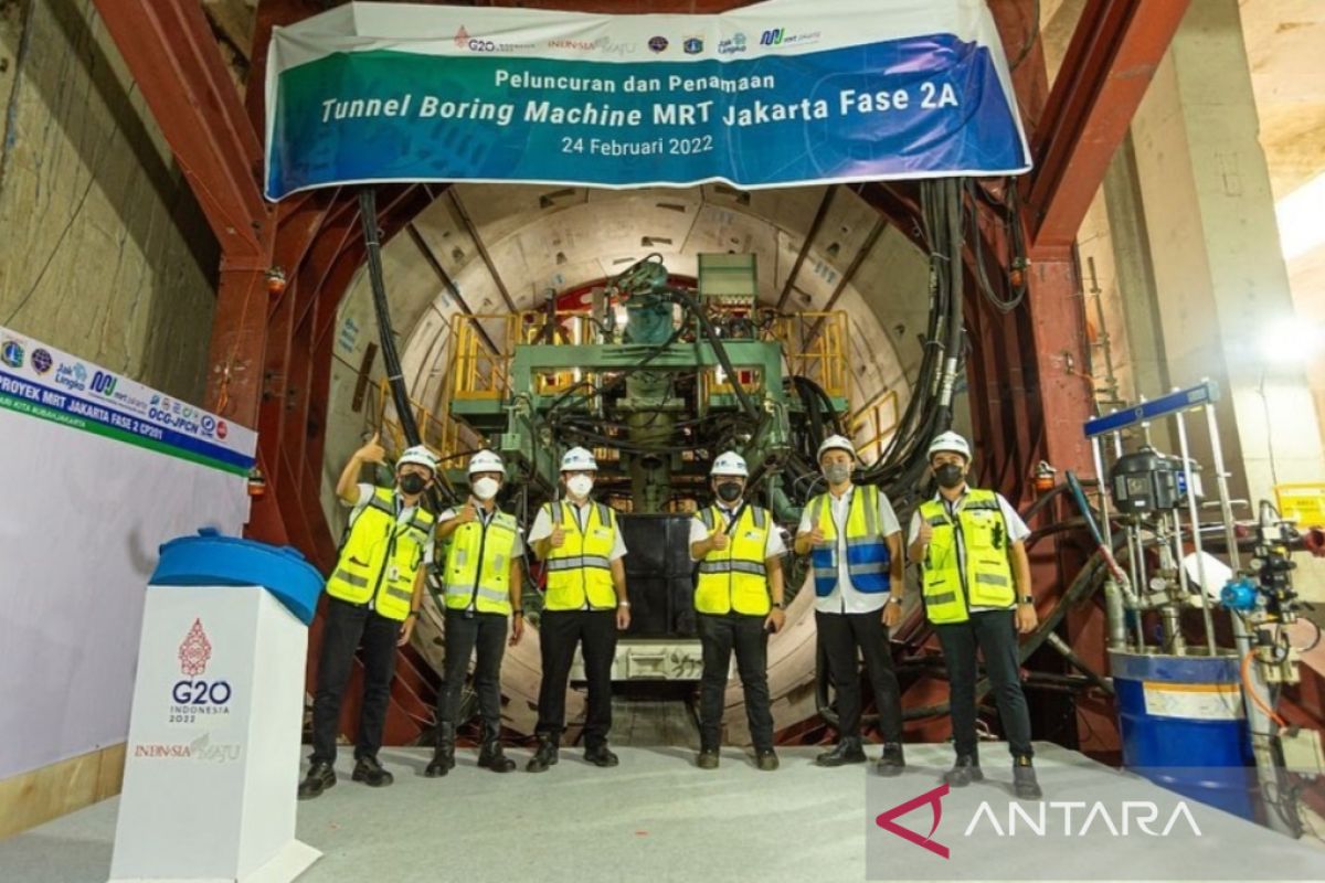 Indonesian youngsters contributed to construct the Jakarta MRT Phase 2