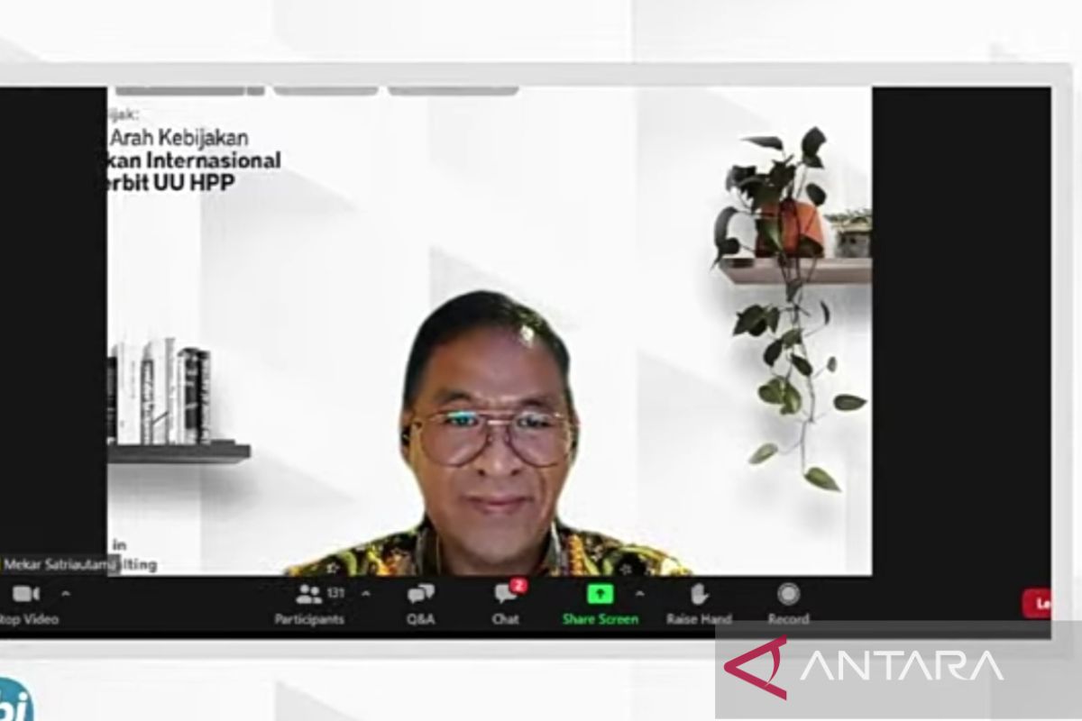 DJP: UU HPP memperkuat aturan pencegahan penghindaran pajak internasional