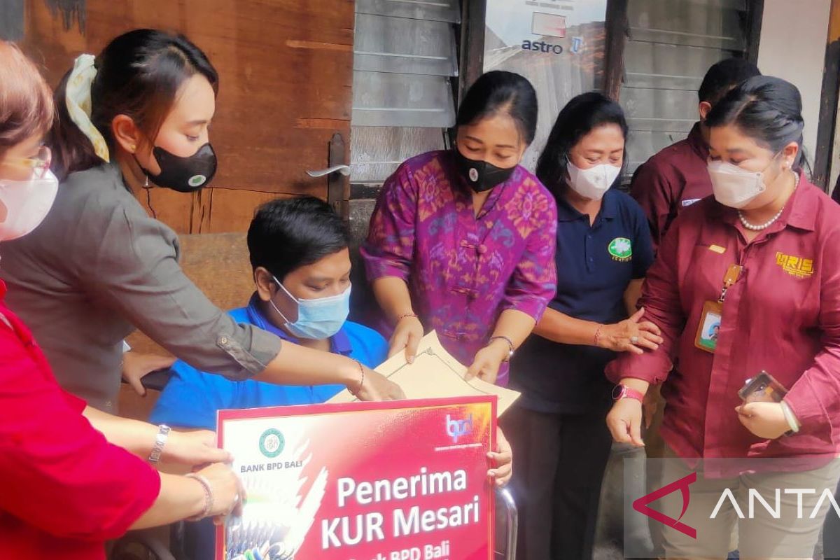 K3S Kota Denpasar-BPD Bali serahkan KUR bagi penyandang disabilitas