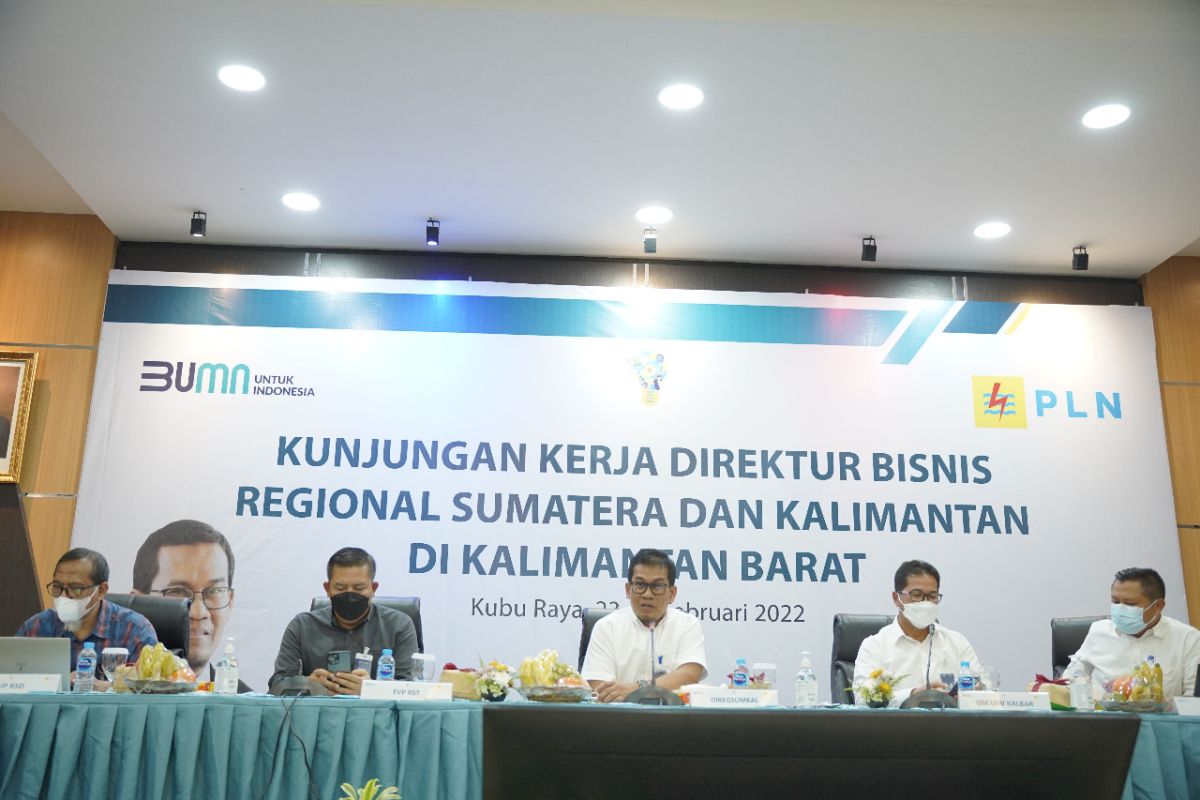 PLN Regional Sumatera - Kalimantan optimis capai 54,26 TWh penjualan tahun ini