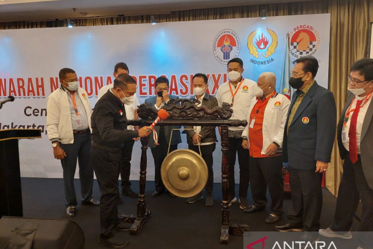 Menpora Amali resmi buka Munas Percasi 2022 di Jakarta