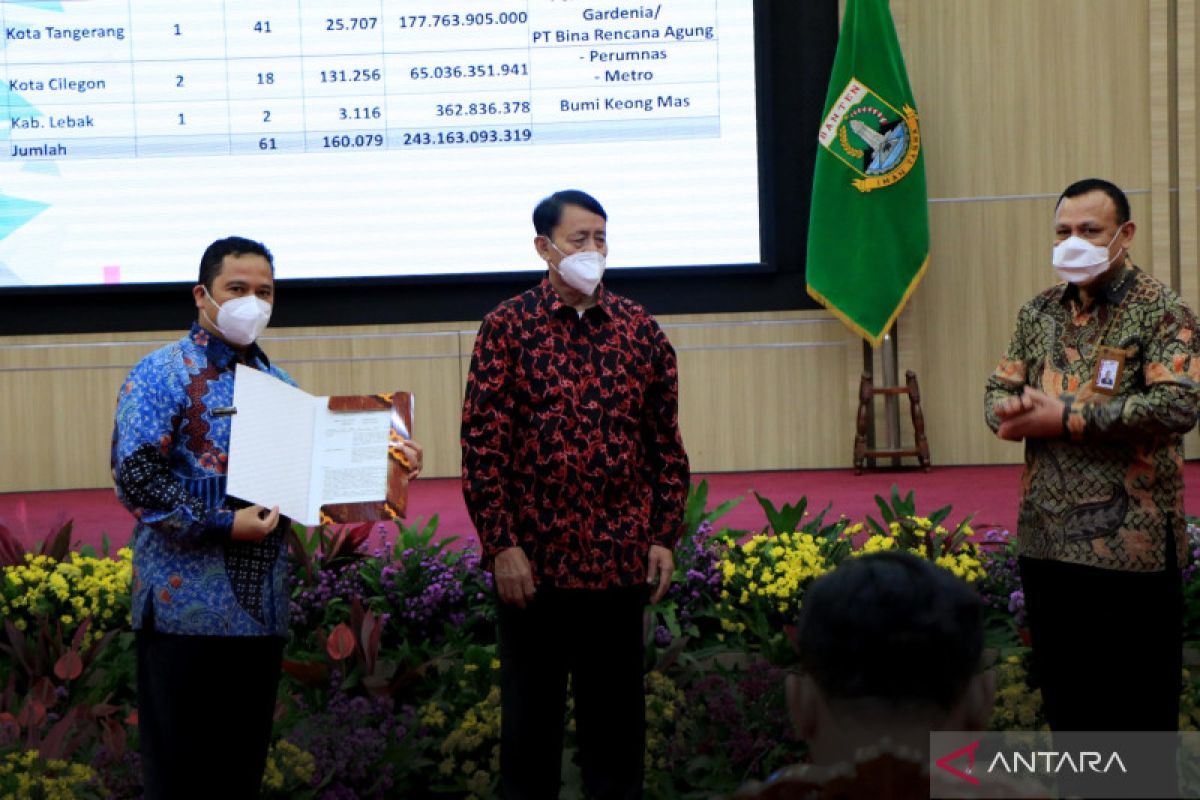 Kota Tangerang raih penilaian tinggi dari KPK antisipasi korupsi