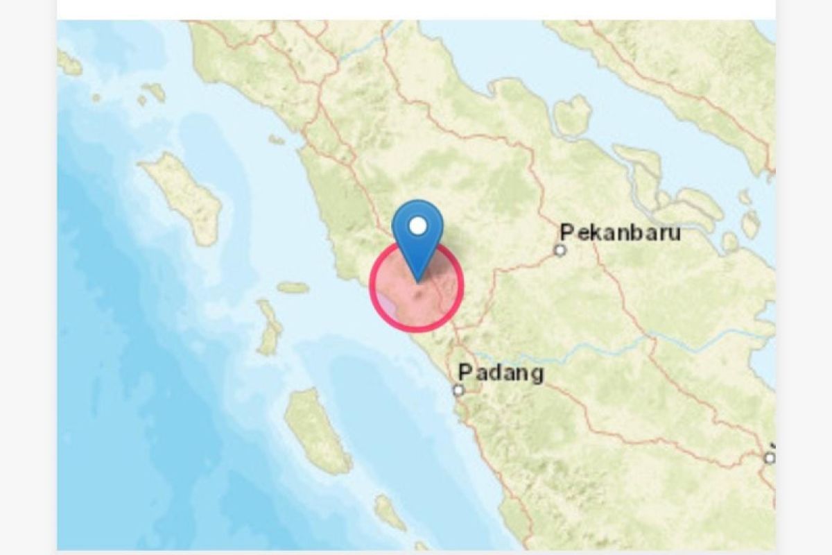 Gempa Pasaman Barat terasa sampai Batam