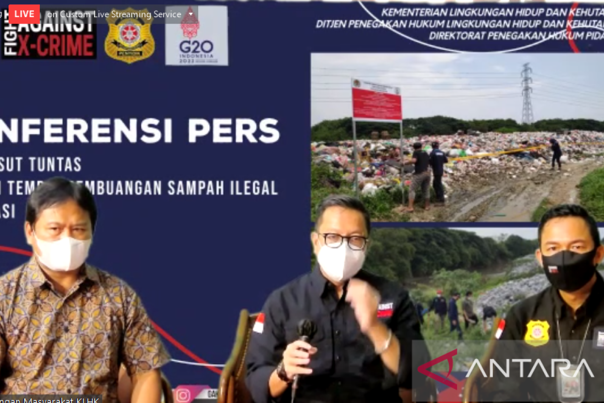 Gakkum KLHK monitor tempat pembungan sampah ilegal di beberapa daerah Indonesia