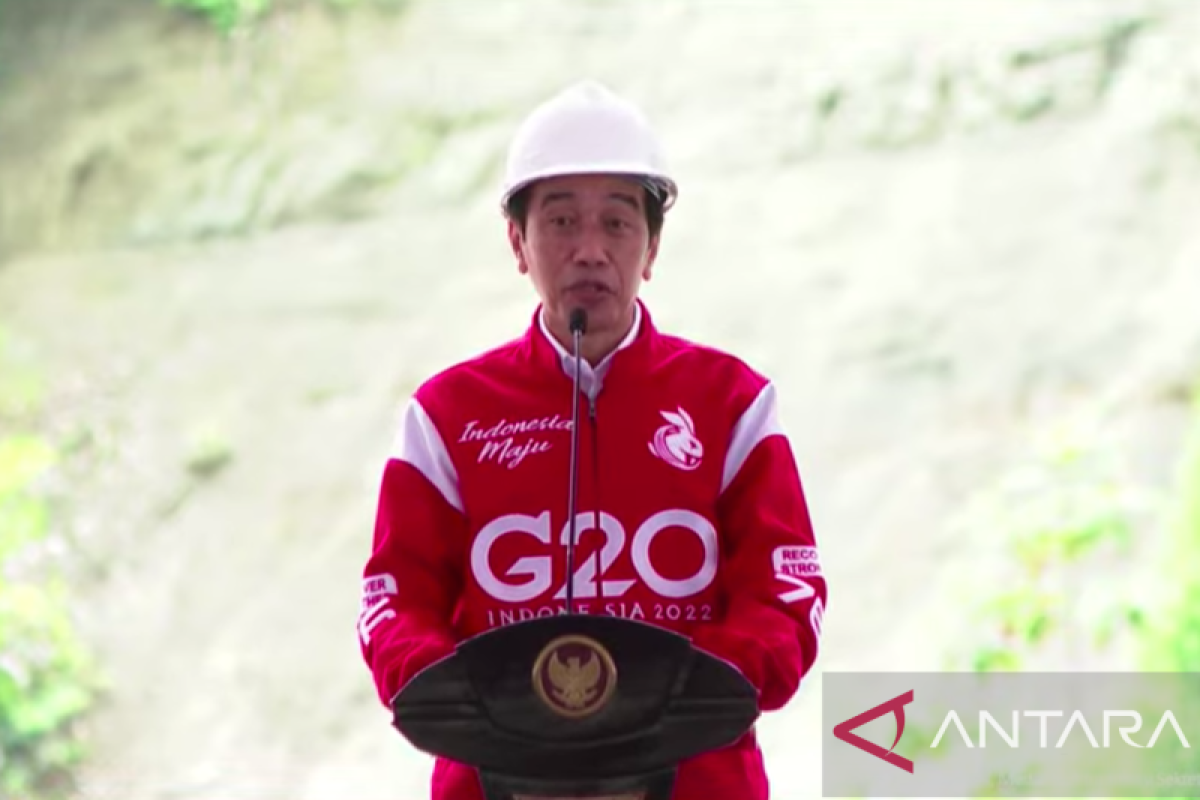 Presiden RI Joko Widodo resmikan PLTA Poso Energy dan Malea Energy di Sulawesi