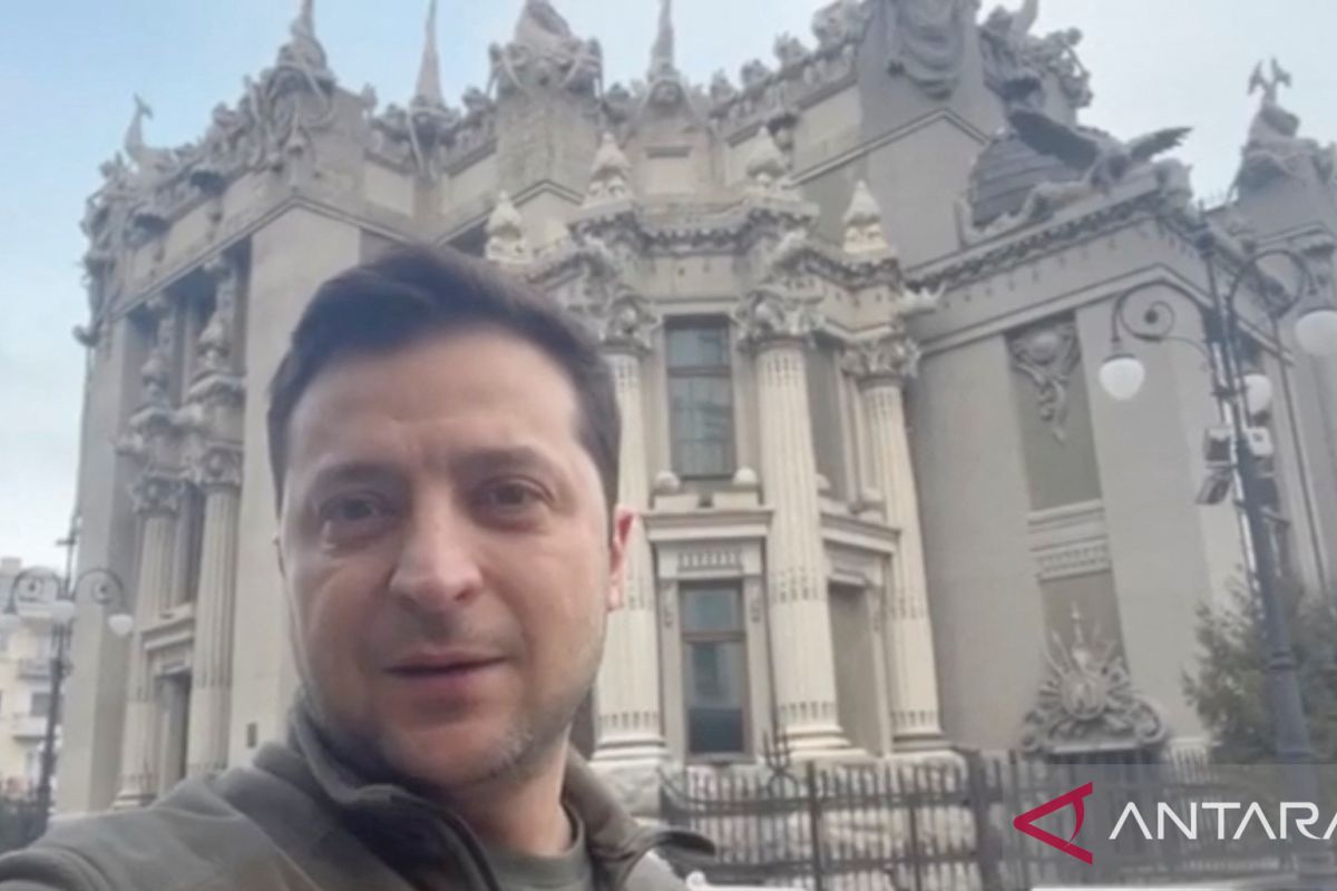 Zelenskiy sebut aksi Rusia di Ukraina tanda-tanda genosida