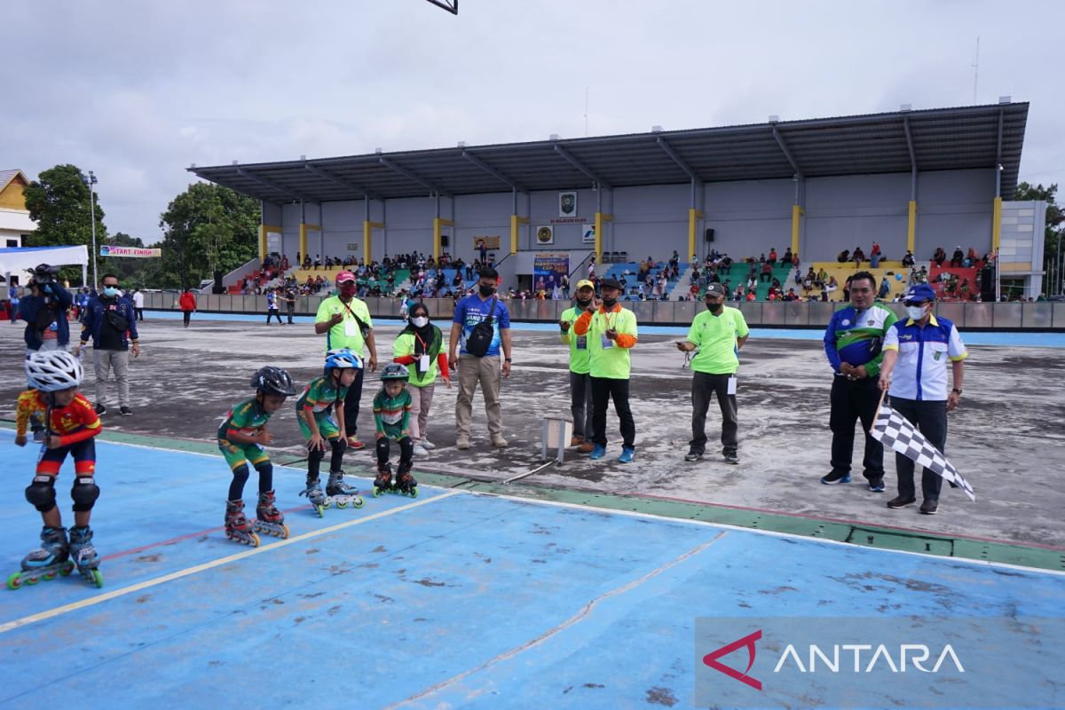 175 atlet ikuti kejuaraan sepatu roda se-Sumatera di Siak