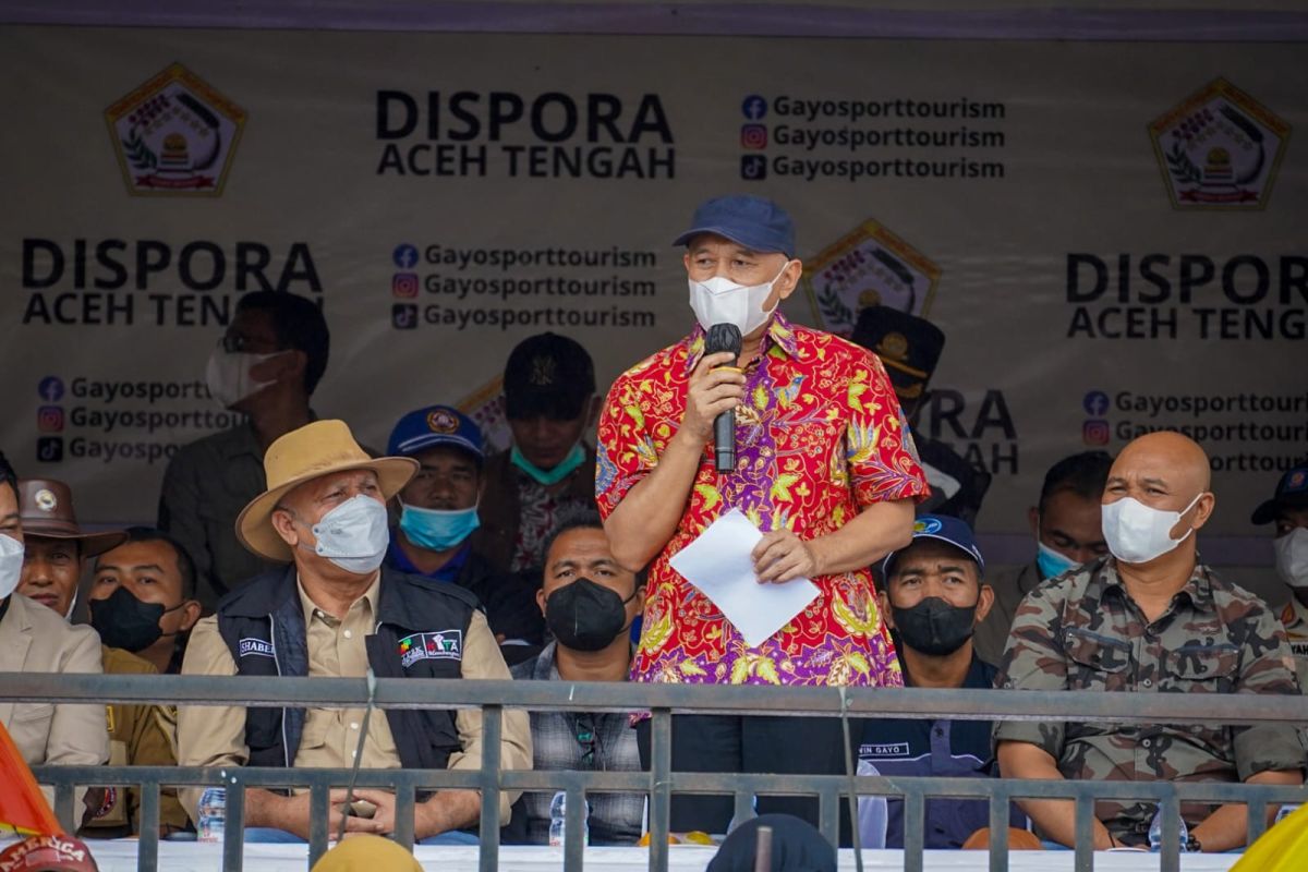 Teten berharap tradisi pacuan kuda di Aceh Tengah lahirkan produk UMKM