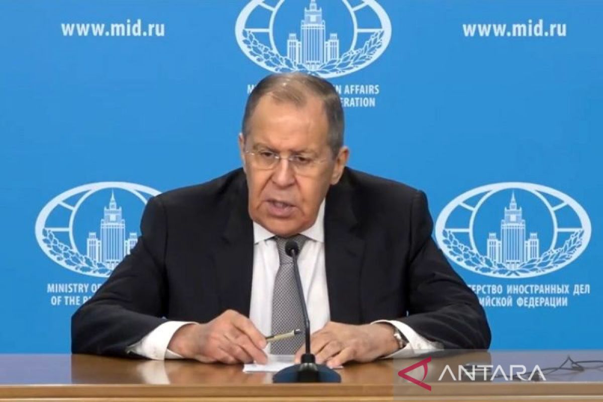 Lavrov: Senjata Barat di Ukraina  target sah bagi militer Rusia