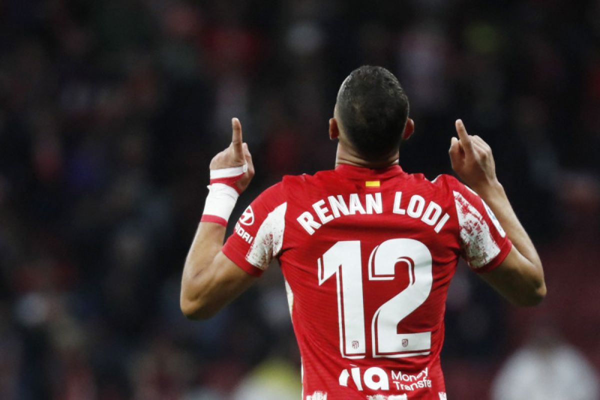 Dua gol Renan Lodi bawa Atletico hancurkan Celta Vigo