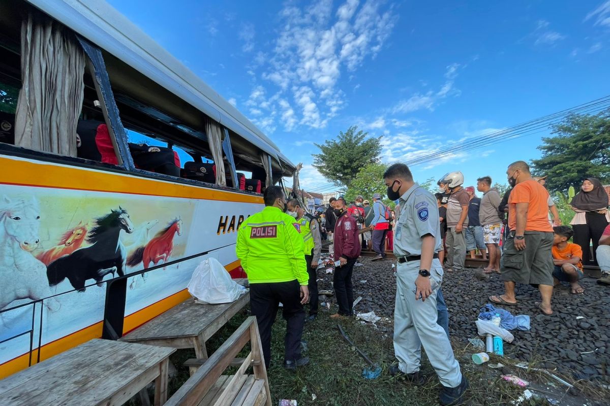 PT Jasa Raharja jamin santunan korban kecelakaan bus vs KA di Tulungagung
