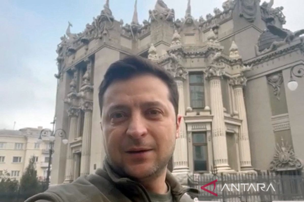 Zelenskiy sebut aksi Rusia di Ukraina tanda-tanda genosida