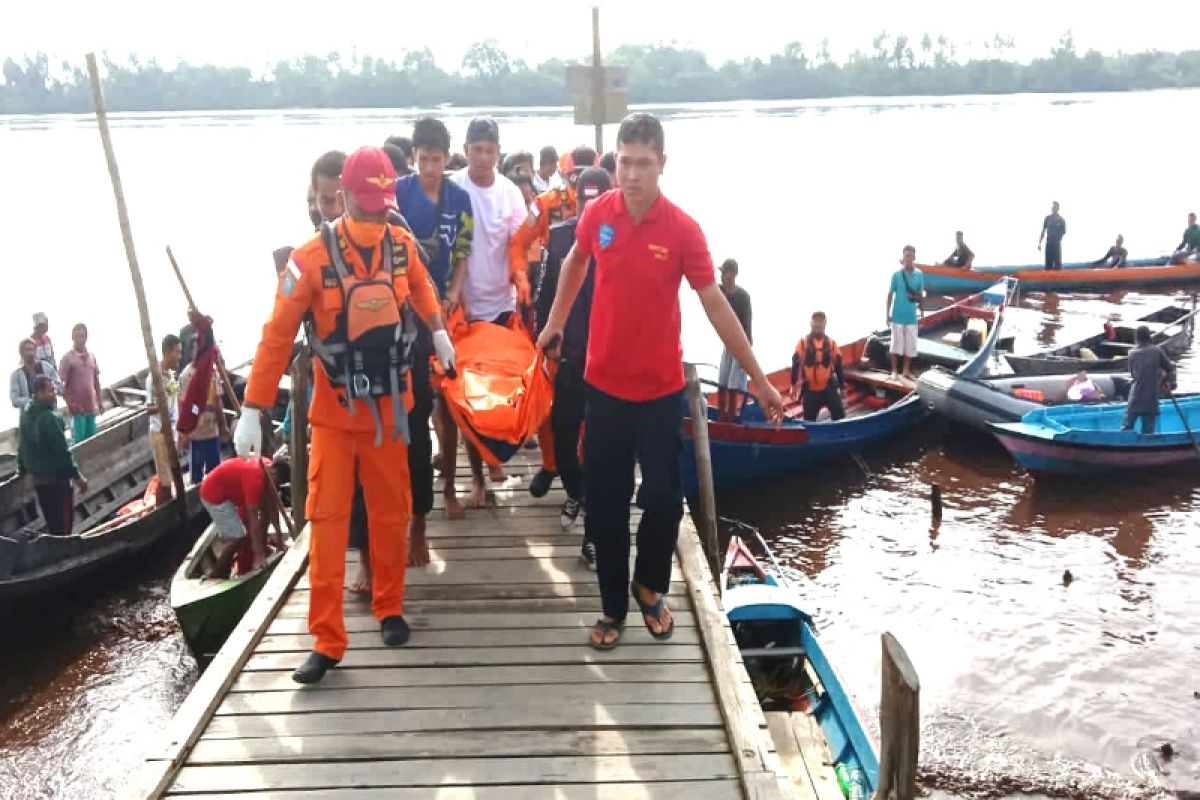 Pelajar tenggelam di Sungai Mentaya akhirnya ditemukan
