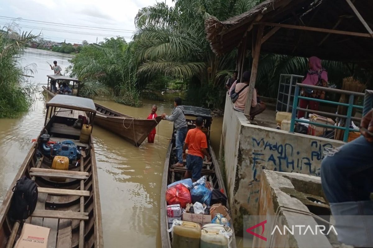 Diguyur hujan deras, sejumlah kampung di Aceh Tamiang terendam banjir