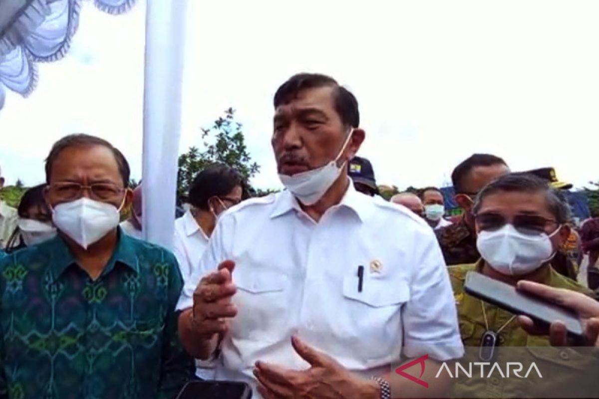 Luhut: Uji coba masuk Bali tanpa karantina dimulai 14 Maret 2022