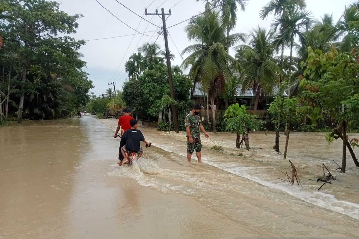 Enam kecamatan di Aceh Utara terendam banjir