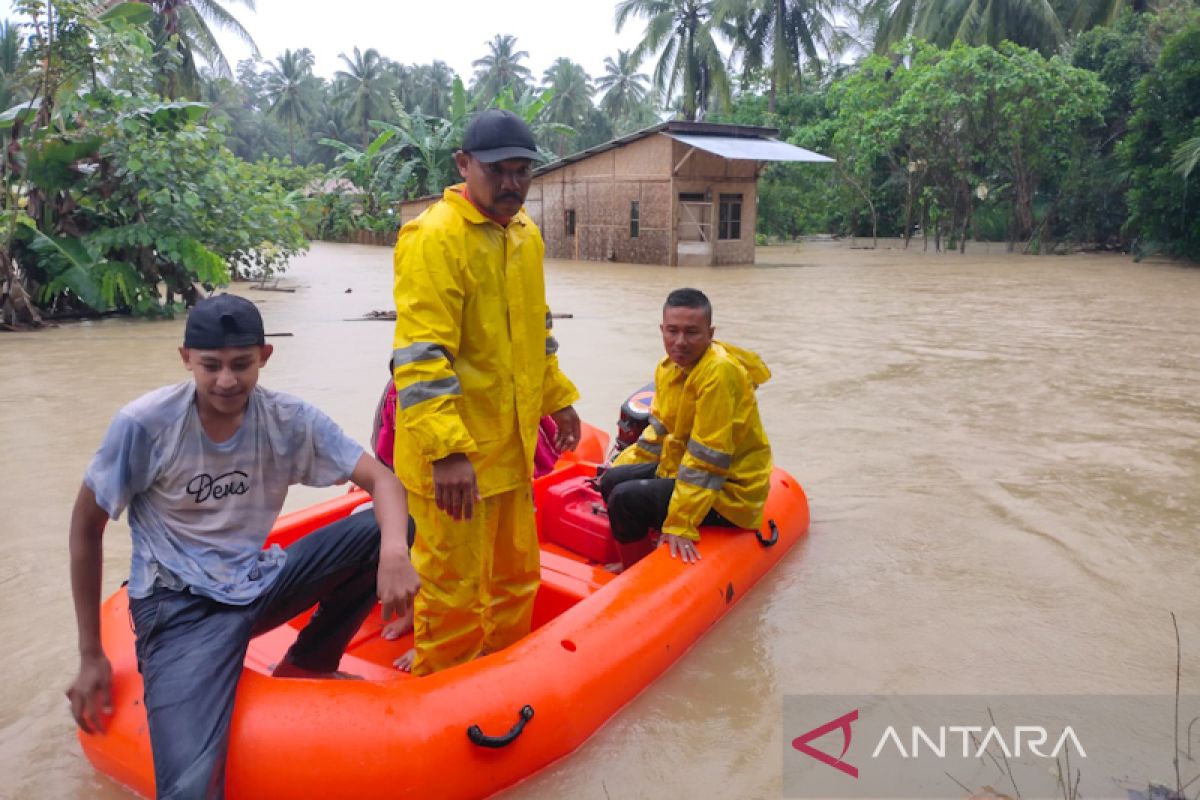 Banjir meluas, 10.344 jiwa terdampak banjir di Aceh Timur