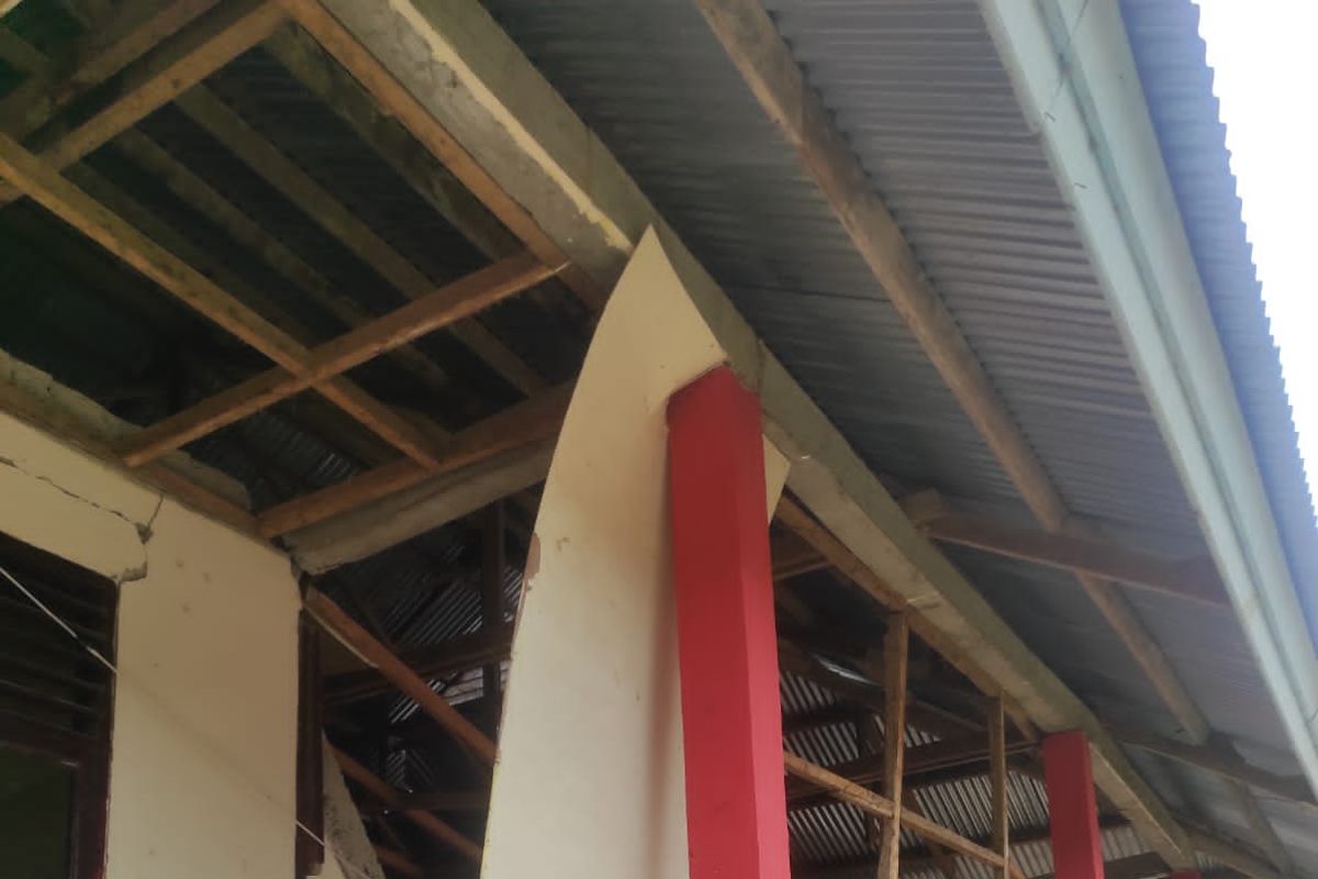 Enam bangunan SD di Pasaman Barat alami kerusakan akibat gempa