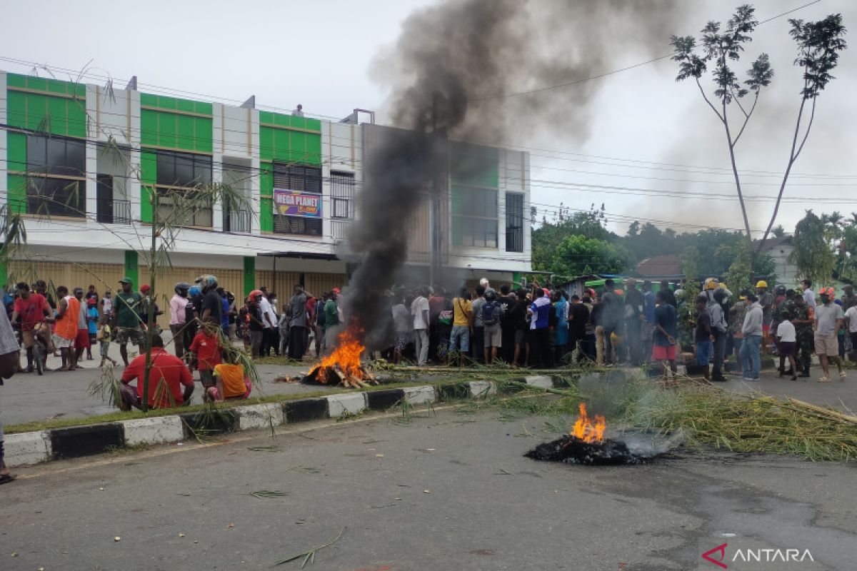 Polda menjamin Manokwari kondusif pascaaksi warga protes ujaran kebencian di medsos